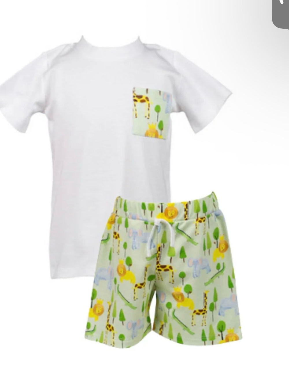 The Proper Peony Savannah Zoo Animal Print Set
